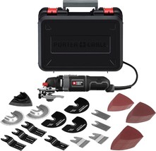 New! PORTER-CABLE Oscillating Tool Kit, 3-Amp, 52 Pieces (PCE605K52) - £80.12 GBP