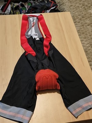 Giordana Forma Red Carbon FRC FR-C Cycling Bib Short XL Men's  Item image 13