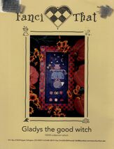 Fanci That Cross Stitch Chart Gladys the Good Witch 1998 Collector Pattern - $16.57
