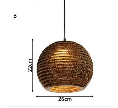  Paper Honeycomb Pendant Lights Cardd Living Room Restaurant Cafe Clothing Penda - £140.93 GBP