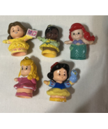 Disney Princess Fisher Price doll Little People Figures lot Ariel Belle ... - £11.85 GBP