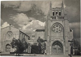 First Congregational Church, Los Angeles, California, vintage post card - £11.00 GBP