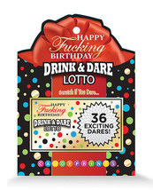 Happy F*cking Birthday Drink &amp; Dare Lotto - £7.13 GBP