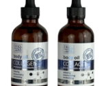 Set Of 2 Dead Sea Collection 4oz Collagen Body Oil Increases Skins Elast... - $22.99
