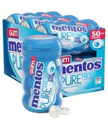Mentos Pure Fresh Sugar-Free Chewing Gum with Xylitol, Fresh Mint, 50 Count - £24.64 GBP