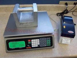 Torrey PC-80L, 80 x .02 lb Price Computing Deli Meat Scale w/ Godex DT2 ... - £518.37 GBP