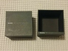 NEW Marc Jacobs Black Empty Box Watch Jewelry Gift Carton Storage Container Lid - £9.68 GBP