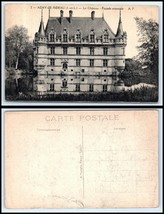 FRANCE Postcard - Azay Le Rideau, The Chateau Facade Q48 - £2.31 GBP