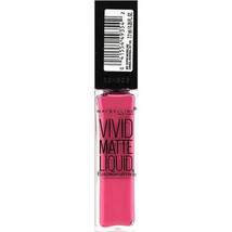 Maybelline New York Color Sensational Vivid Matte Liquid 12 Twisted Tulip Pack 2 - £8.21 GBP