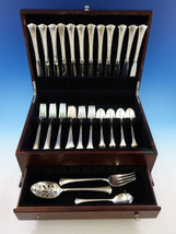 Newport Scroll by Gorham Sterling Silver Flatware Set for 12 Service 51 pieces - £2,505.74 GBP