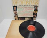 THE GREATEST SONGS OF CHRISTMAS Percy Faith Burl Ives Mitch Miller LP LI... - £5.14 GBP