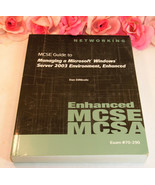 MCSE Managing Windows Server 2003 Networking Enhanced MCSA MCSA Exam # 7... - $48.00 CAD