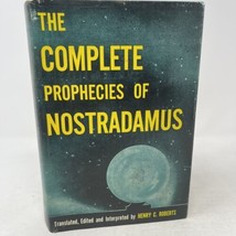 Complete Prophecies of Nostradamus Henry C Roberts 1979 HC DJ 40th Printing - £8.87 GBP