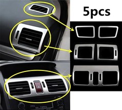 Car style garnish cover fe lamp trim ABS Matte front Air condition Outlet Vent h - £114.40 GBP