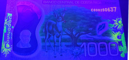 Costa Rica, 1000 Colones, Colina / deer, cactus, scorpions 2019, POLYMER, UNC - £4.52 GBP