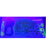 Costa Rica, 1000 Colones, Colina / deer, cactus, scorpions 2019, POLYMER... - $5.66