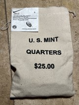 2013 Perry’s Victory - $25 US Mint Sewn Bag Quarters BU - D - £66.88 GBP