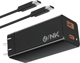 OLINK 65W USB C Charger, GaN Phone Charger Compact Power Adapter for Tablets - £24.40 GBP