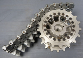 1/10 Tiger 1 Tracks + Drive Sprocket to add to front of tank as spares e... - £74.25 GBP