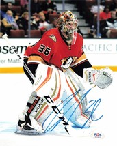 John Gibson signed 8x10 photo PSA/DNA Anaheim Ducks Autographed - £39.32 GBP