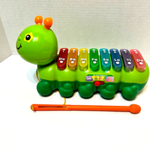 VTech Zoo Jamz Xylophone Caterpillar Lights Music Baby Toddler Pull Toy - £9.91 GBP