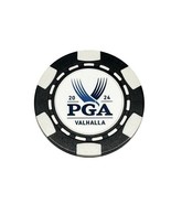 2024 PGA Championship Valhalla  Clay Poker Chip - 3pc Black - $14.87 CAD