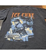Ice Cube Graphic Print Hip Hop T Shirt Short Sleeve Round Neck Mens Size L - €8,53 EUR