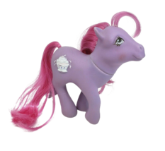 VINTAGE 1987 G1 MY LITTLE PONY SUNDAE BEST PURPLE SHERBET ICE CREAM BOWL... - $437.25 MXN