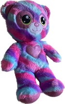 Build A Bear BAB Heartables Bear Land Purple Heart Plush - £9.43 GBP