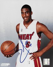 Eddie Jones Miami Heat signed basketball 8x10 photo with COA - £51.31 GBP