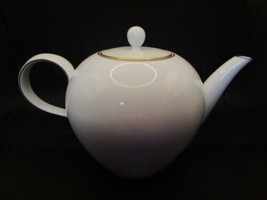 KPM Porcelain Berlin URBINO Decor 05 Gold Rim Trude Petri Tea Pot &amp; Lid 1930s ^^ - £172.33 GBP