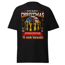 Merry Christmas Vietnam Veterans to Our Heroes Unisex T-Shirt, Vietnam Veteran C - £15.80 GBP+