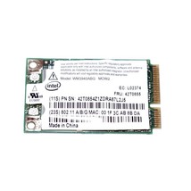 WiFi INTEL WM3945ABG 3945ABG MOW2 Anatel Lenovo T61 42T0855 Mini card Wi... - $6.53