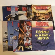 Vintage Delta News Digest Lot Of 11 Booklet 1998 - $28.70