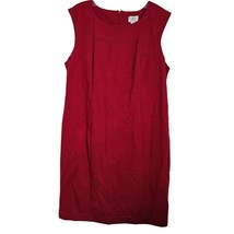 Chico&#39;s So Slimming Jackie Red Cap Sleeve Dress 2.5 Large - £36.58 GBP