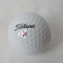 Titleist 4 Wells Fargo Home Mortgage White Golf Ball DT So Lo Pre-owned - $7.99