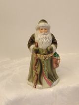 Santa Claus Porcelain Trinket Box 1997 Museum of America Folk Art Enesco... - $25.31