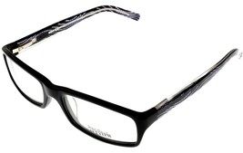 Jean Paul Gaultier Eyewear Frame Unisex Black White Rectangular  VJP591M... - $114.38