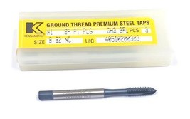 8-32 3 Flute HSS-E GH3 Spiral Point Plug Tap (Pack of 3) Kennametal 40510200303 - £31.13 GBP