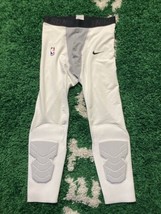 Nike NBA Pro Hyperstrong Padded 3/4 Tights Pants AA0755-100 Men’s Size XL-T - $79.95