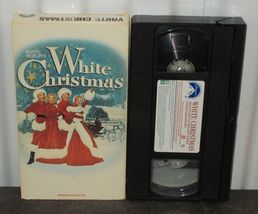 IRVING BERLIN'S WHITE CHRISTMAS VHS Movie Vtg Bing Crosby Danny Kaye 195... - $8.88
