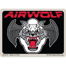 U.S. Air Force Airwolf Sticker 2-3/4&quot;X4&quot; - £7.03 GBP