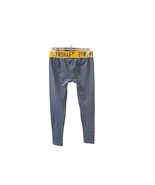 Gymshark Gym Shark Womens Size Medium M Legging Pull On Pants Gray Yello... - £11.90 GBP