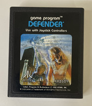 ORIGINAL 1981 1ST ISSUE DEFENDER NINTENDO ATARI 2600 VIDEO GAME CARTRIDGE - £8.65 GBP