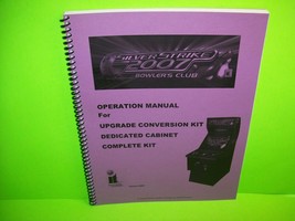 Silver Strike Bowlers Club 2007 Original Video Arcade Game Service Repair Manual - £16.70 GBP