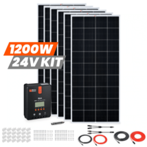 Rich Solar 1200 Watt Solar Kit with 60A MPPT Controller - £1,427.66 GBP