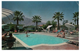 Carmelia Hotel &amp; Apartments Palm Springs California CA Postcard - £7.87 GBP
