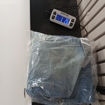 YMI RN#104369 Women's Blue Distressed Denim Jacket Pockets Size Medium image 11