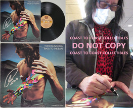 Todd Rundgren signed Back to the Bars album vinyl COA exact proof autographed - £140.79 GBP