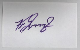 Ken Griffey Jr. Signed Autographed 3x5 Index Card - Baseball HOF - £39.04 GBP